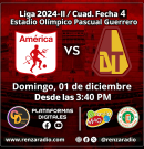 Se juega la fecha 4 de los cuadrangulares en el estadio Olímpico Pascual Guerrero: escuche y goce con el duelo entre América de Cali vs Deportes Tolima