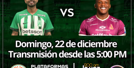 Se define el campeón de la estrella de fin de año: escuche el partido de vuelta entre Atlético Nacional vs Deportes Tolima